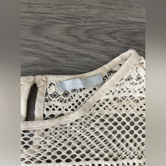 Zara crochet two toned dress - Picture 3 of 5